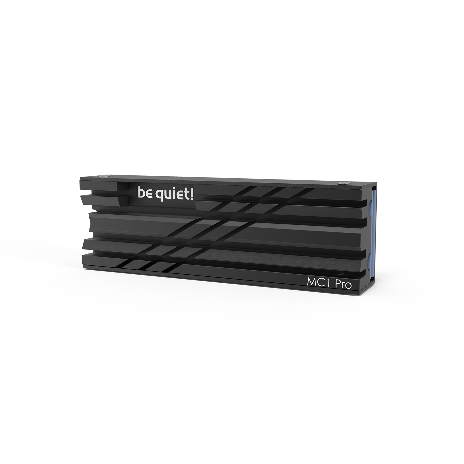 fabeq-bz003-hg.jpg be quiet! (BZ003) MC1 Pro M.2 SSD Cooler w/ Integrated Heat Pipe, Single/Double Side Compatibility, 2280 Size - Image 1