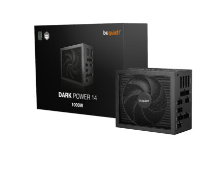 be quiet! DARK POWER 14 1000W Power Supply image shows the retail cardboard box/packaging.