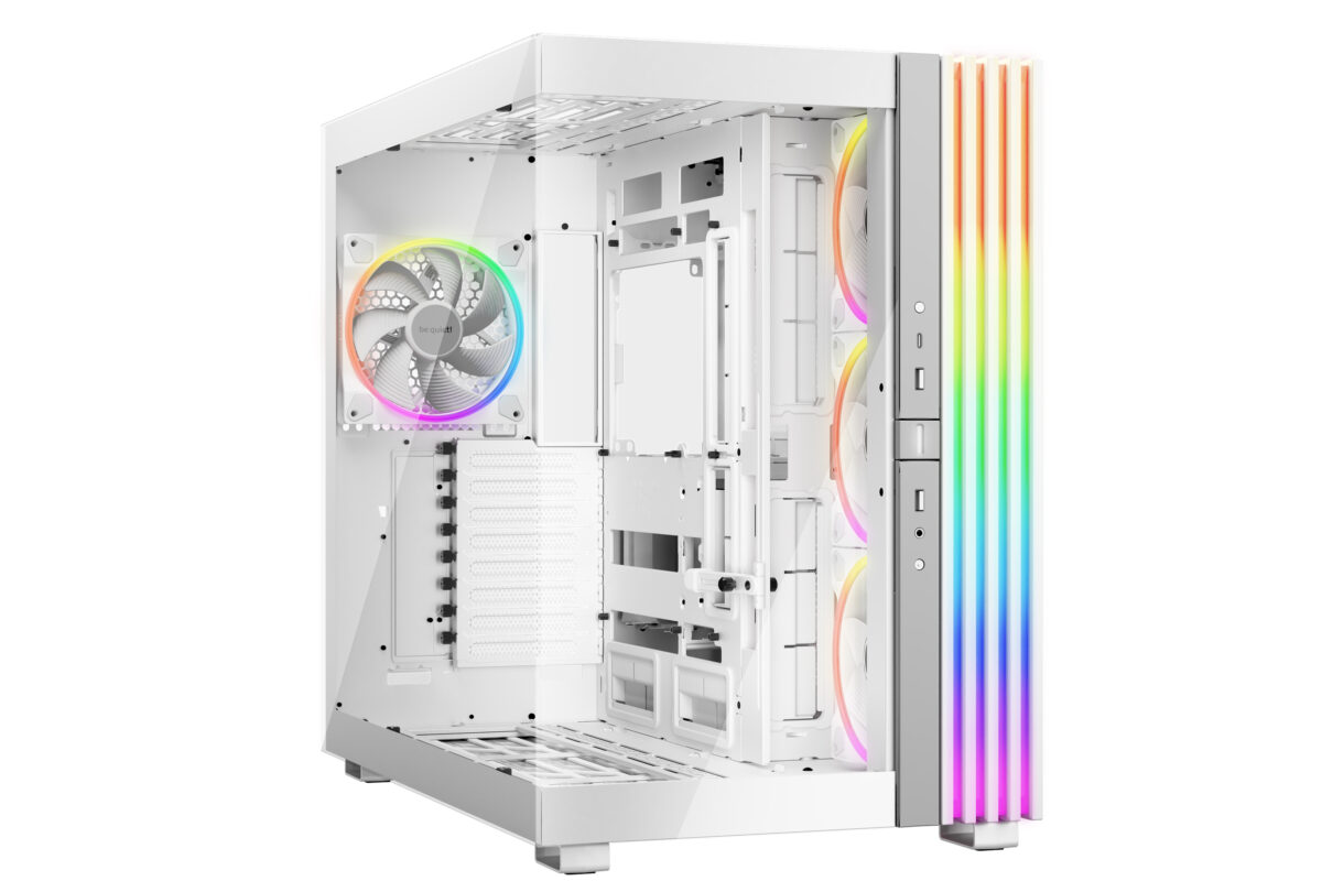be quiet! Light Base 900 FX White PC Case with RGB lighting