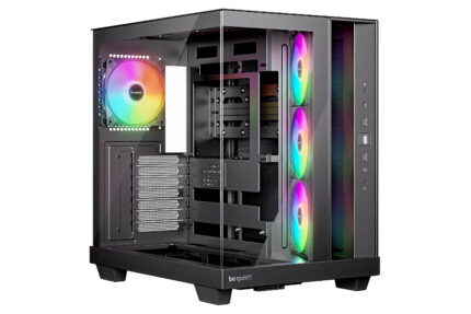 be quiet! LIGHT BASE 500 LX Black PC Case with RGB fans