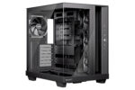 be quiet! LIGHT BASE 500 Black PC Case interior with fans visible