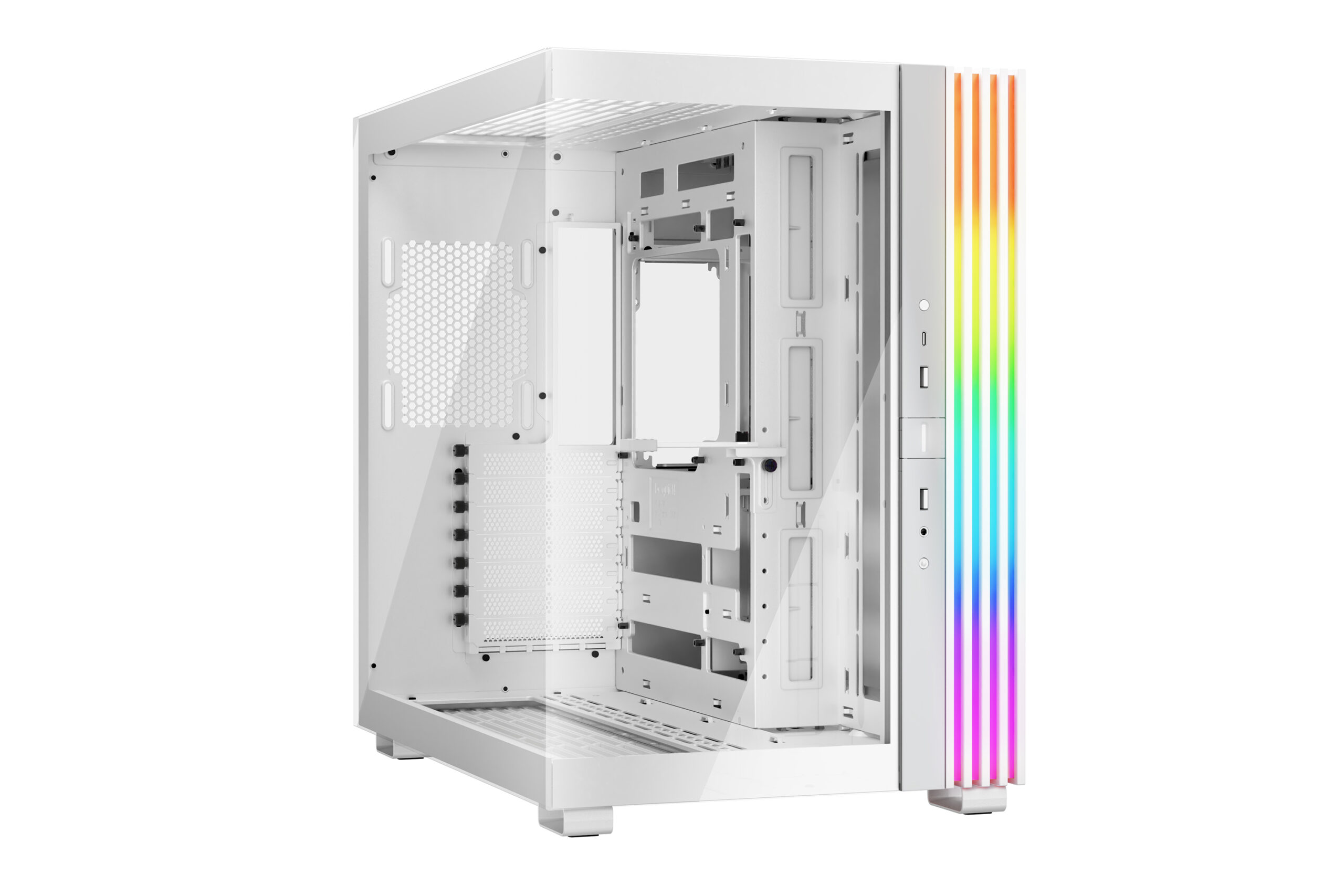 be quiet LIGHT BASE 600 White be quiet LIGHT BASE 600 DX White PC Case with RGB lighting