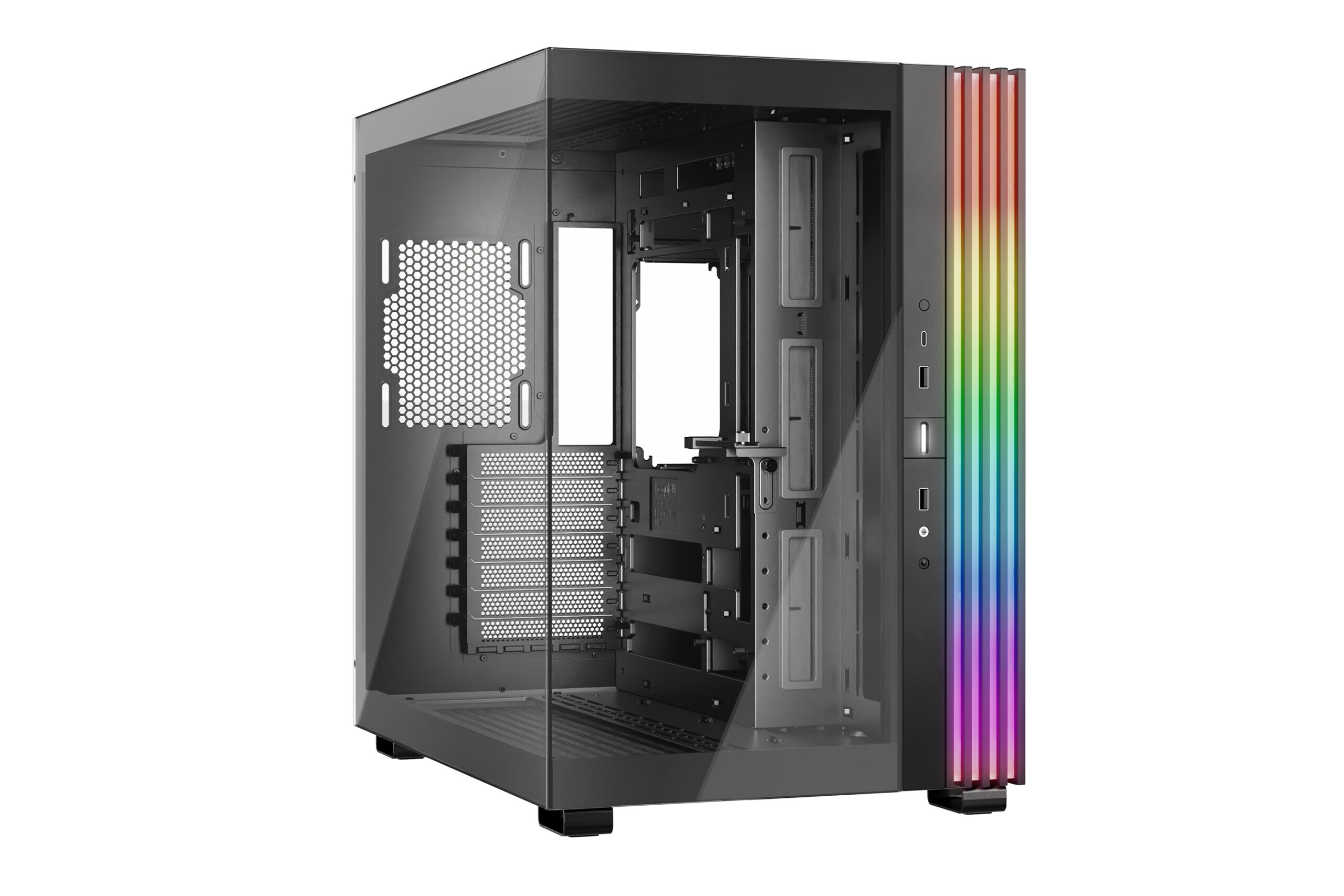 Be Quiet Light Base 600 DX Black be quiet! LIGHT BASE 600 DX Black PC Case with RGB side panel