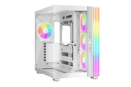 be quiet! LIGHT BASE 600 LX White PC Case with RGB fans