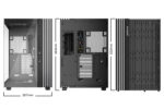 be quiet LIGHT BASE 900 DX Black PC Case dimensions and layout