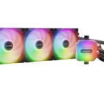 be quiet! LIGHT LOOP 360mm RGB AIO water cooler with pump head