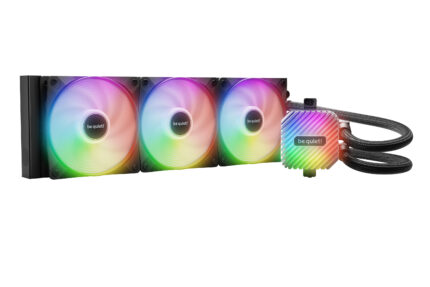be quiet! LIGHT LOOP 360mm RGB AIO water cooler with pump head