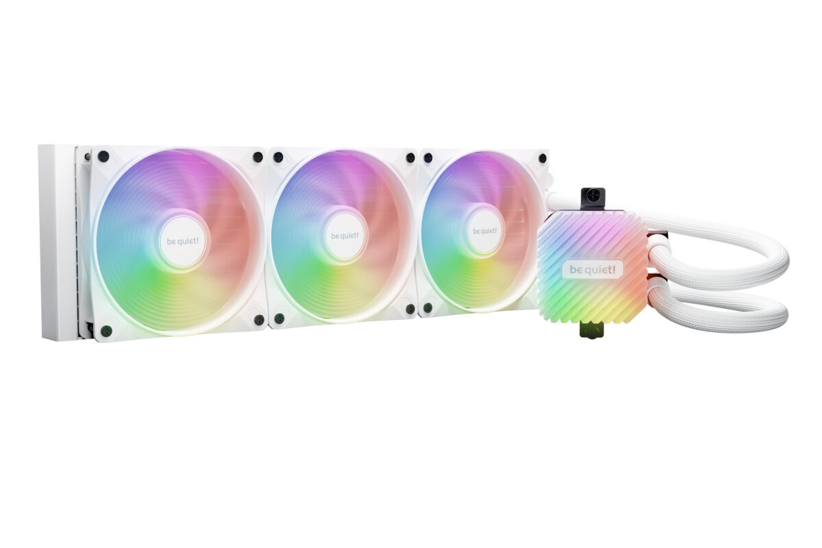 be quiet! Light Loop 360mm White AIO liquid cooler with RGB fans
