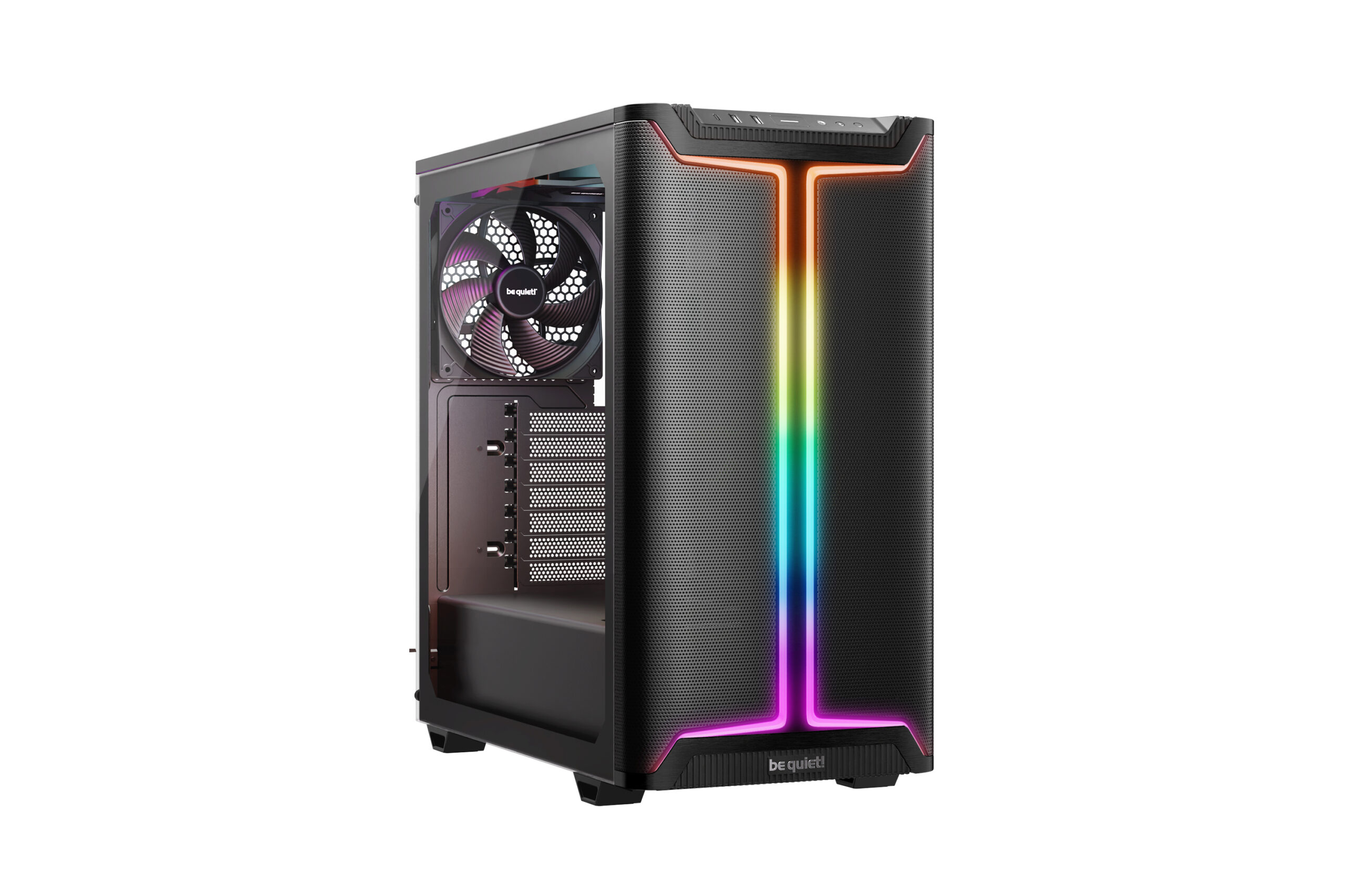 be quiet Pure Base 501 DX Black be quiet! PURE BASE 501 DX Black PC Case with RGB lighting
