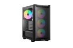 be quiet! PURE BASE 501 LX Black PC case with RGB fans and mesh front panel