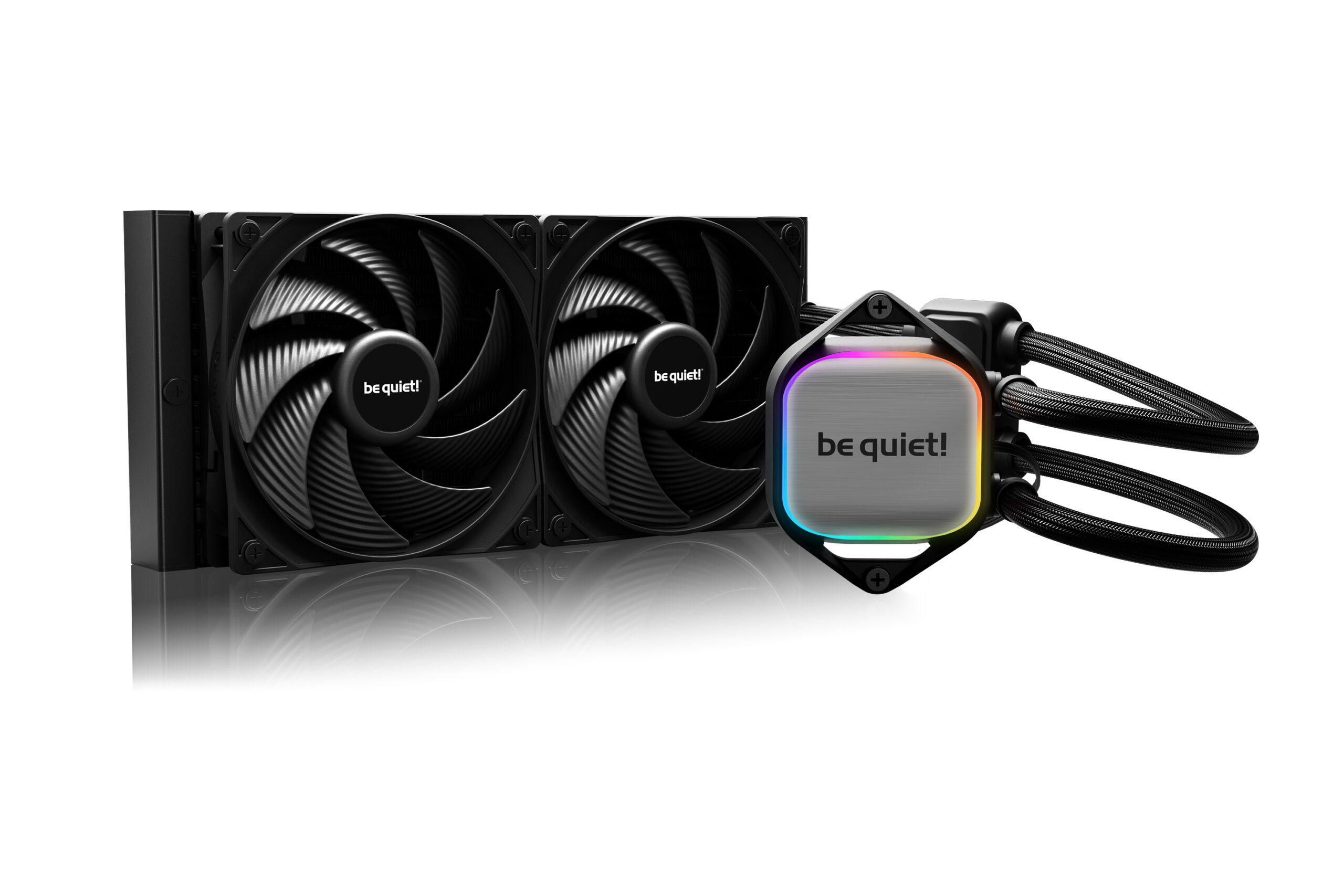 be quiet! PURE LOOP 2 240mm AIO be quiet! PURE LOOP 2 240mm AIO water cooler with dual fans and RGB pump head