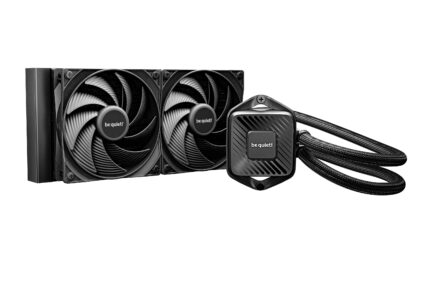 be quiet! PURE LOOP 3 240mm AIO liquid cooler with dual fans and braided cables