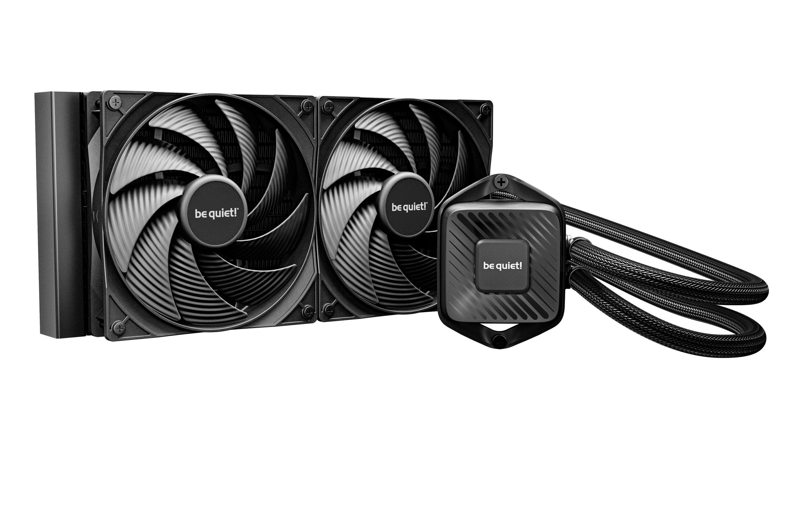 280mm AIO Liquid Cooler be quiet! PURE LOOP 3 280mm AIO Liquid Cooler with dual fans and pump block