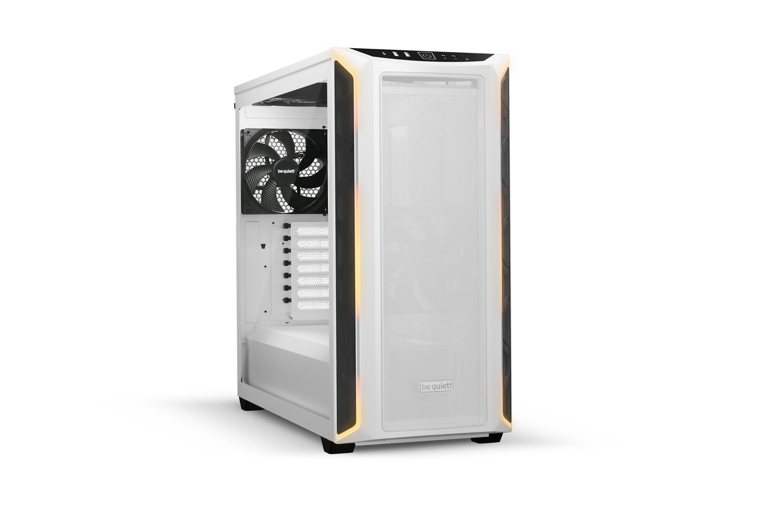 be quiet! SHADOW BASE 800 DX White Case be quiet! SHADOW BASE 800 DX White PC Case with LED accents and front fan