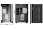 be quiet LIGHT BASE 600 DX Black PC Case dimensions and internal view