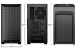 be quiet PURE BASE 501 Airflow Black PC Case dimensions & views
