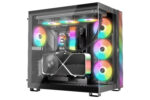 be quiet PURE LOOP 3 LX 360mm AIO liquid cooler in PC case with RGB fans