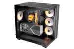be quiet! LIGHT BASE 600 DX Black PC Case with RGB fans and water cooling