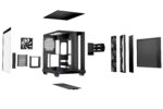 be quiet! LIGHT BASE 500 Black PC Case exploded view