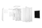 be quiet PURE BASE 501 DX White PC Case exploded view parts