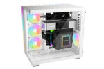 be quiet LIGHT BASE 600 DX White PC Case with RGB fans and RTX GPU