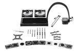 be quiet PURE LOOP 3 LX 240mm AIO liquid cooler components laid out