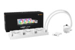 be quiet! Light Loop 360mm White AIO Liquid Cooler package and components