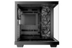 be quiet! LIGHT BASE 500 Black PC Case interior with fans