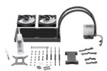 be quiet! LIGHT LOOP 240mm Liquid Cooler kit components
