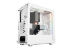be quiet PURE BASE 501 DX White PC Case with RTX GPU and CPU cooler