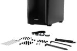 be quiet! PURE BASE 501 Black PC Case parts: screws, brackets, cable ties