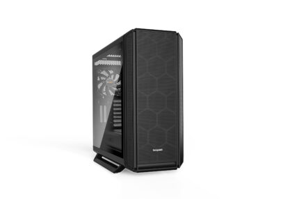 black be quiet SILENT BASE 802 Window PC case glass side panel