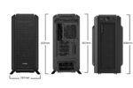 be quiet SILENT BASE 802 Window Black PC Case - 553x539mm