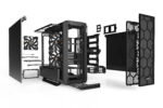 be quiet SILENT BASE 802 Black PC Case exploded view components