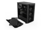 be quiet! PURE BASE 500DX Black PC case with fans and open panels