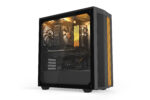 be quiet! PURE BASE 500DX Black Case transparent side orange LEDs