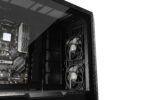 be quiet DARK BASE PRO 901 Black PC case interior with motherboard and fans