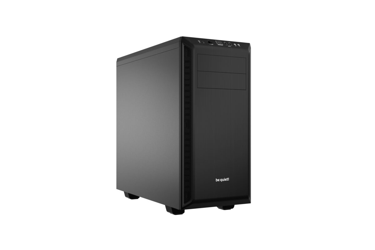 be quiet PURE BASE 600 Black PC Case with front vents and USB ports