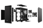 be quiet! PURE BASE 600 Black PC Case exploded view parts