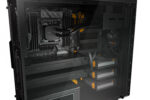 be quiet PURE BASE 600 Window Orange PC case interior cable management
