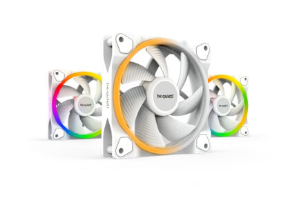 be quiet! LIGHT WINGS 120mm PWM 3 Pack White Fan - Main view