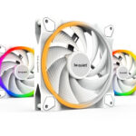 be quiet! LIGHT WINGS 140mm PWM HS 3 Pack White Fan - Main view