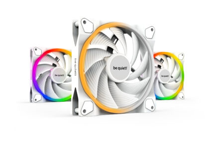 be quiet! LIGHT WINGS 140mm PWM HS 3 Pack White Fan - Main view