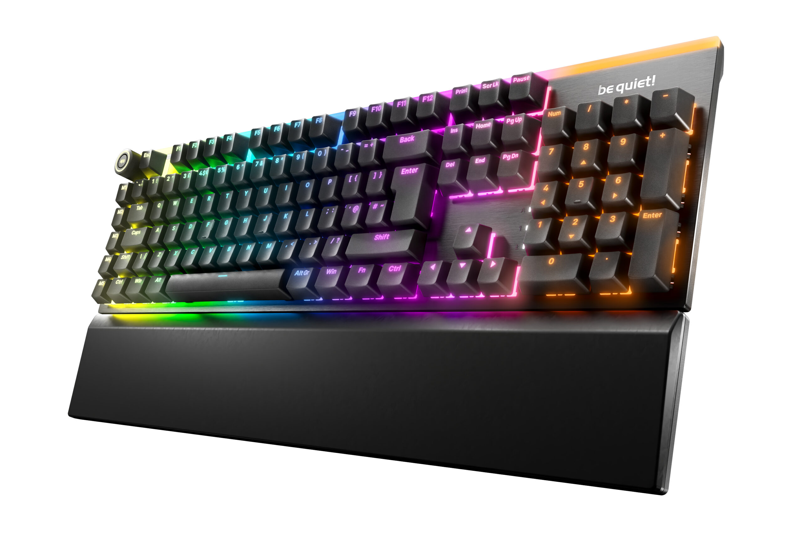 be quiet! LIGHT MOUNT SILENT LINEAR (UK ISO) Keyboard Main be quiet! LIGHT MOUNT SILENT LINEAR (UK ISO) Keyboard - Main view