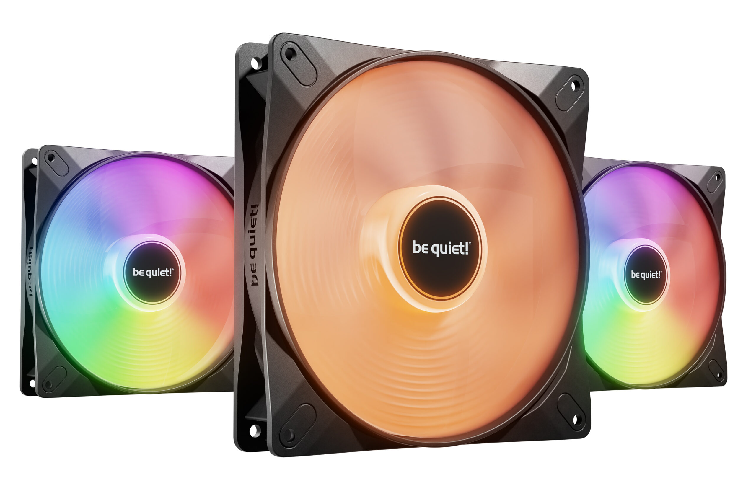 be quiet! LIGHT WINGS LX 140mm PWM HS 3 Pack Fan Main be quiet! LIGHT WINGS LX 140mm PWM HS 3 Pack Fan - Main view