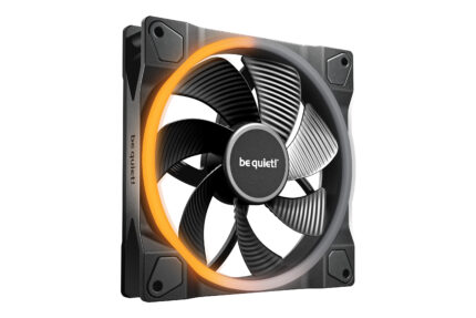 be quiet! LIGHT WINGS 140mm PWM Reverse Black Fan - Main view