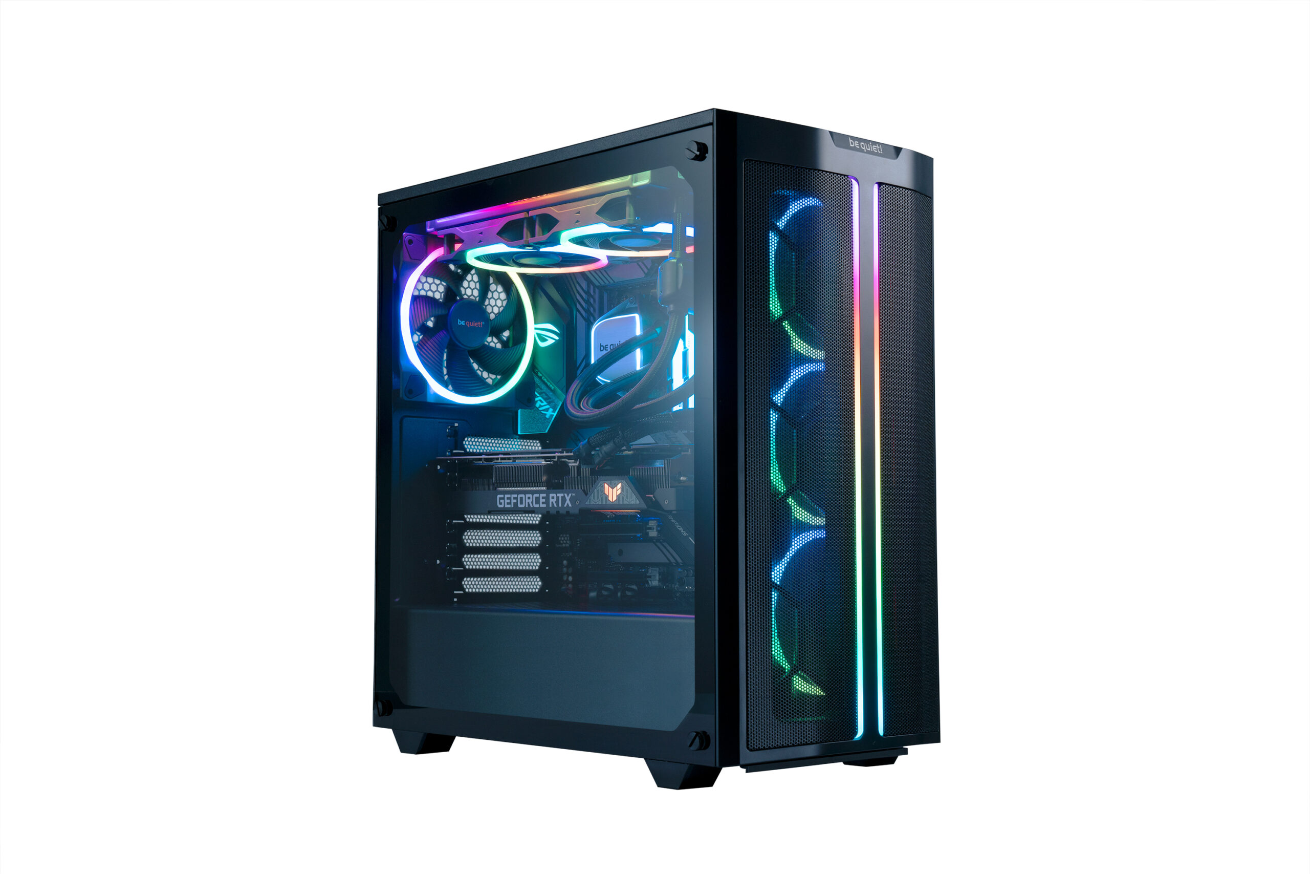be quiet! LIGHT WINGS 140mm PWM Fan - Front view
