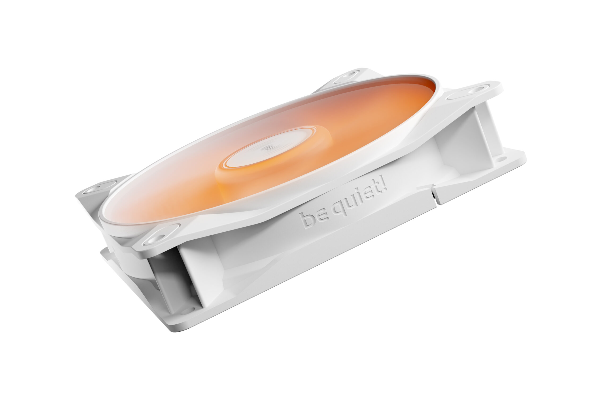 be quiet! LIGHT WINGS LX 120mm PWM Reverse White Fan - Side view