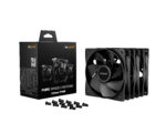 be quiet! PURE WINGS 3 120mm PWM Reverse 3 Pack Fan - Side view
