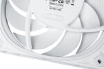 be quiet! SILENT WINGS PRO 4 140mm PWM White Fan - Angle view